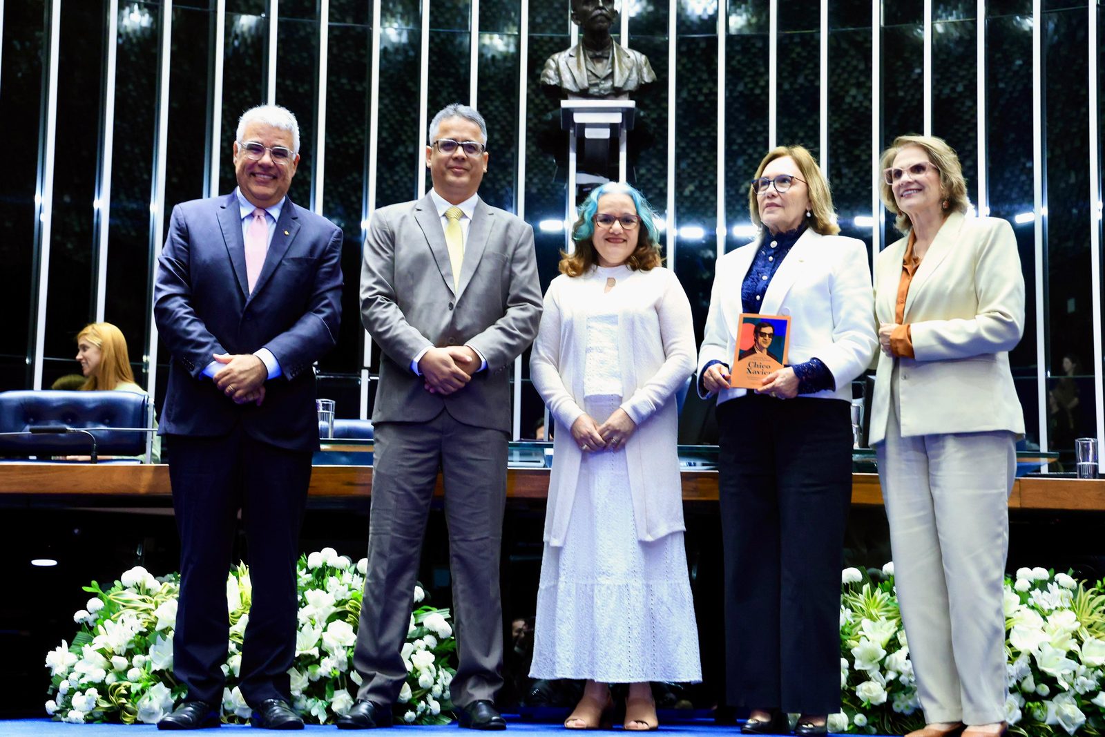 Representantes da OSCEOC no Plenário do Senado