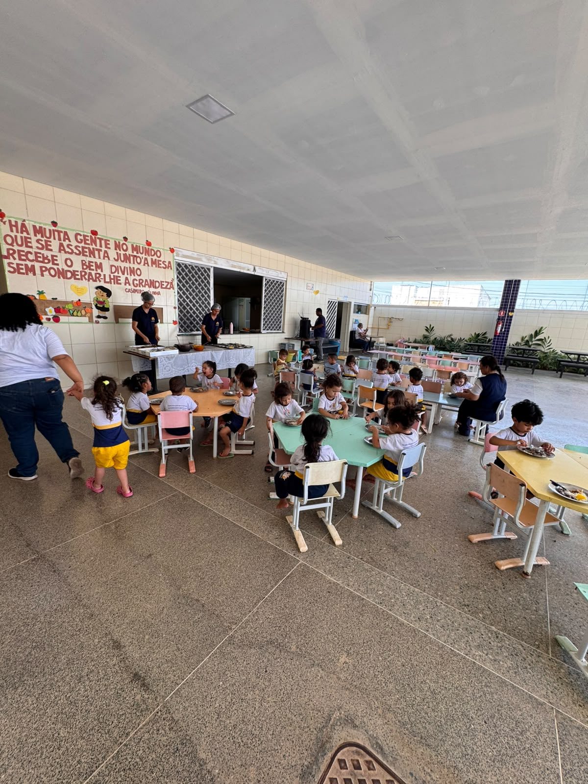Refeitório da escola